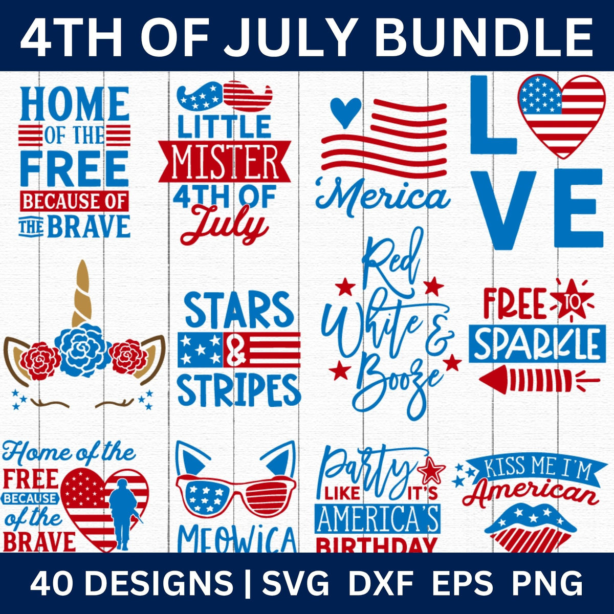 4th of July SVG Bundle