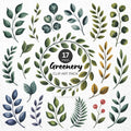 Greenery Clipart Pack Sublimation Bundle PNG - Craft House SVG