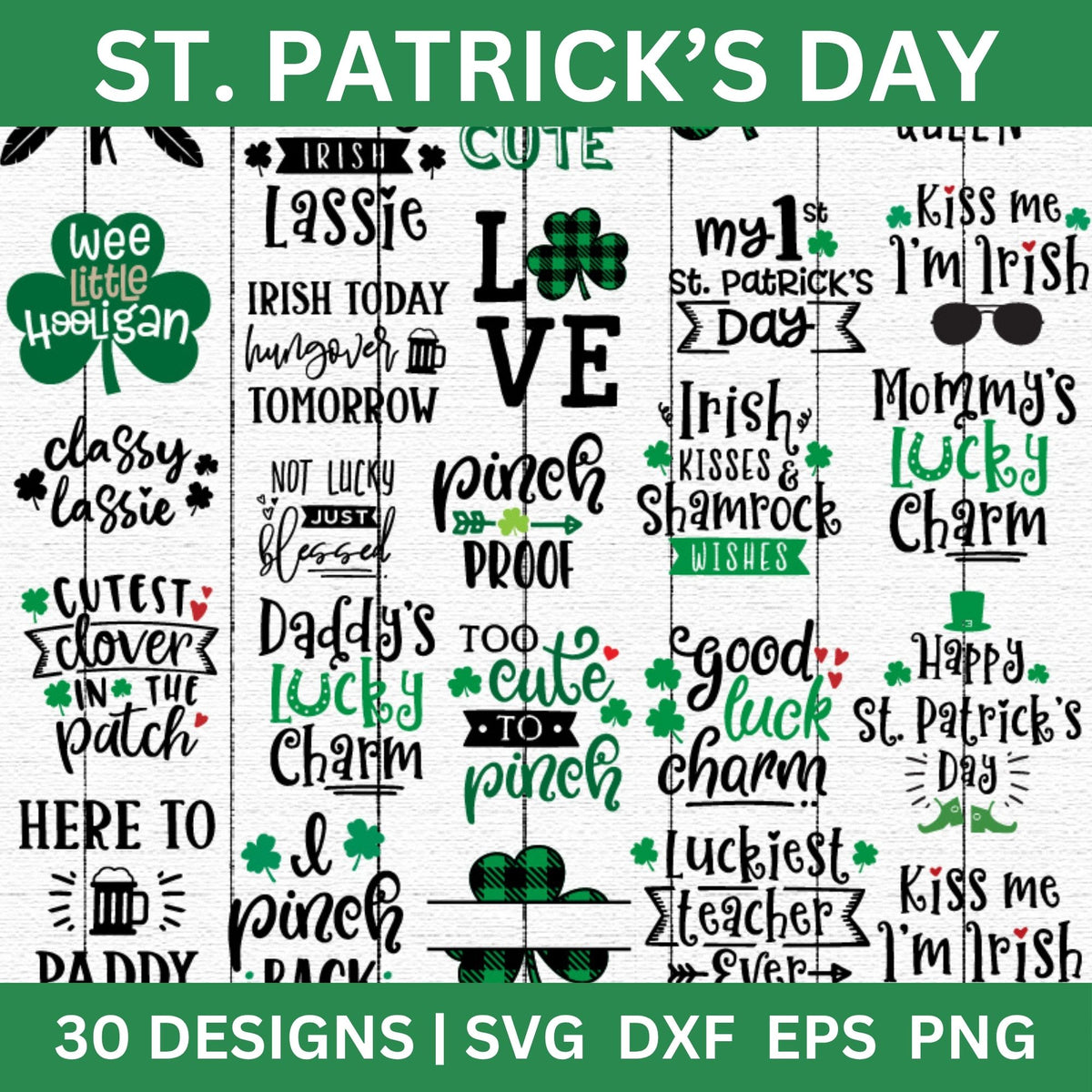 St Patricks Day SVG Bundle