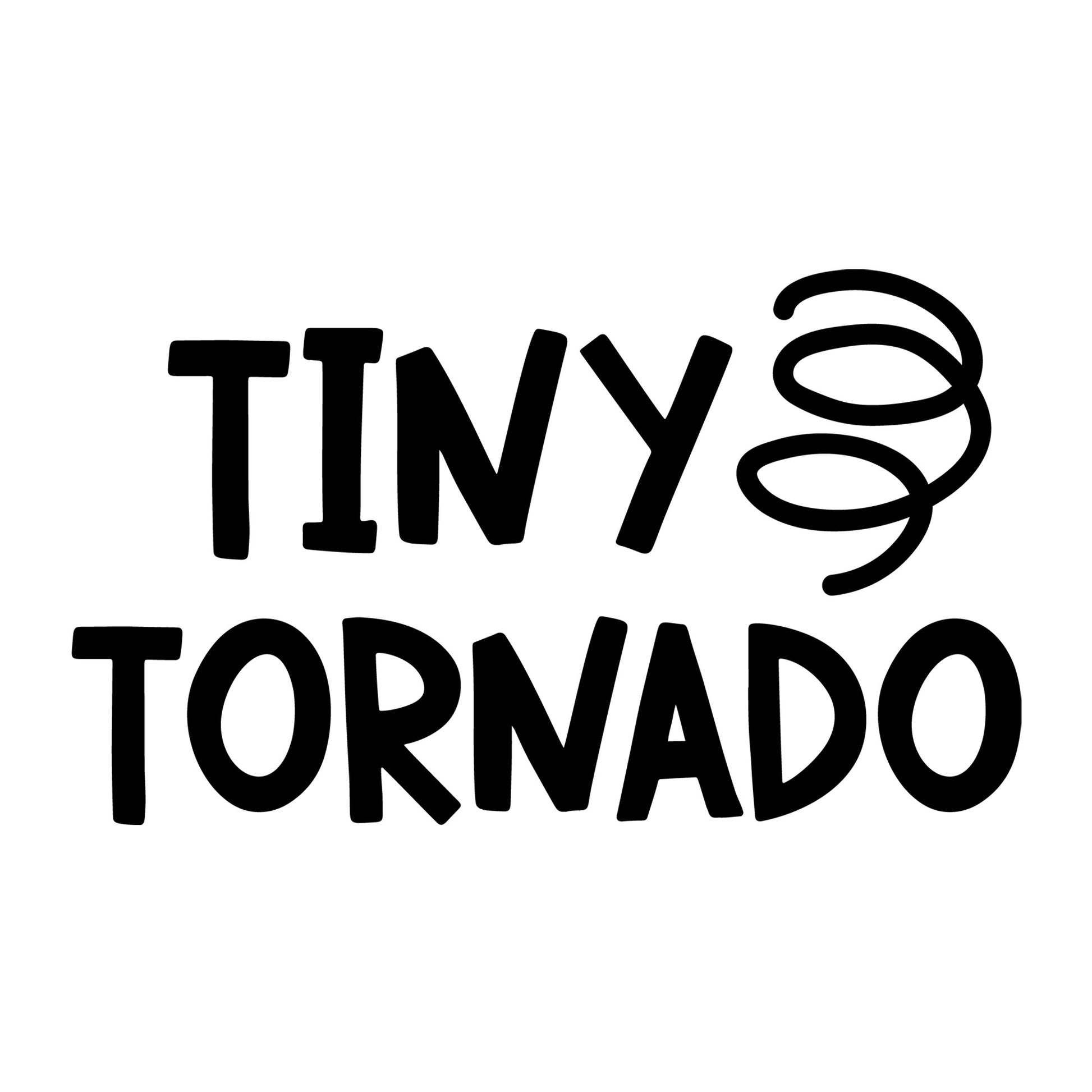 Tiny Tornado SVG design for Cricut, Silhouette, laser cutting, vinyl, sublimation, mom and me matching shirts, and family craft projects.