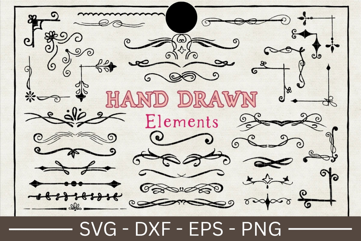 Hand Drawn Elements