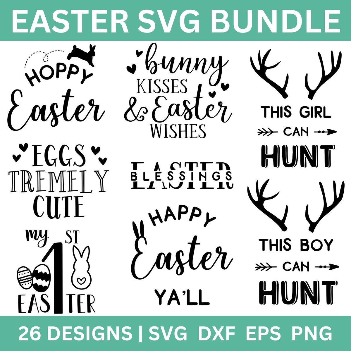 Easter SVG Bundle