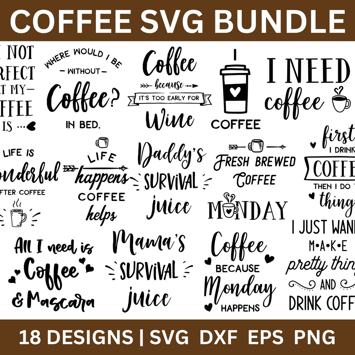 Coffee SVG Bundle