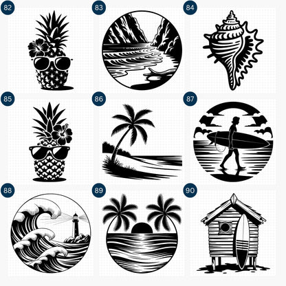 Beach SVG Bundle