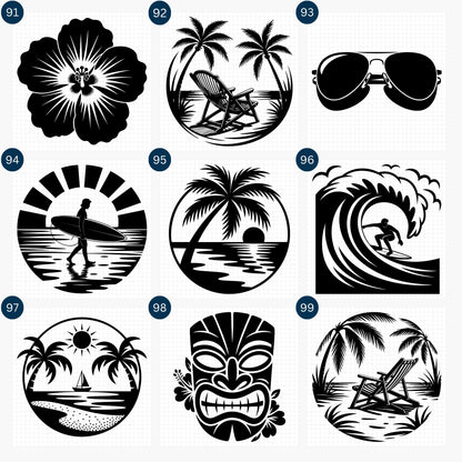 Beach SVG Bundle