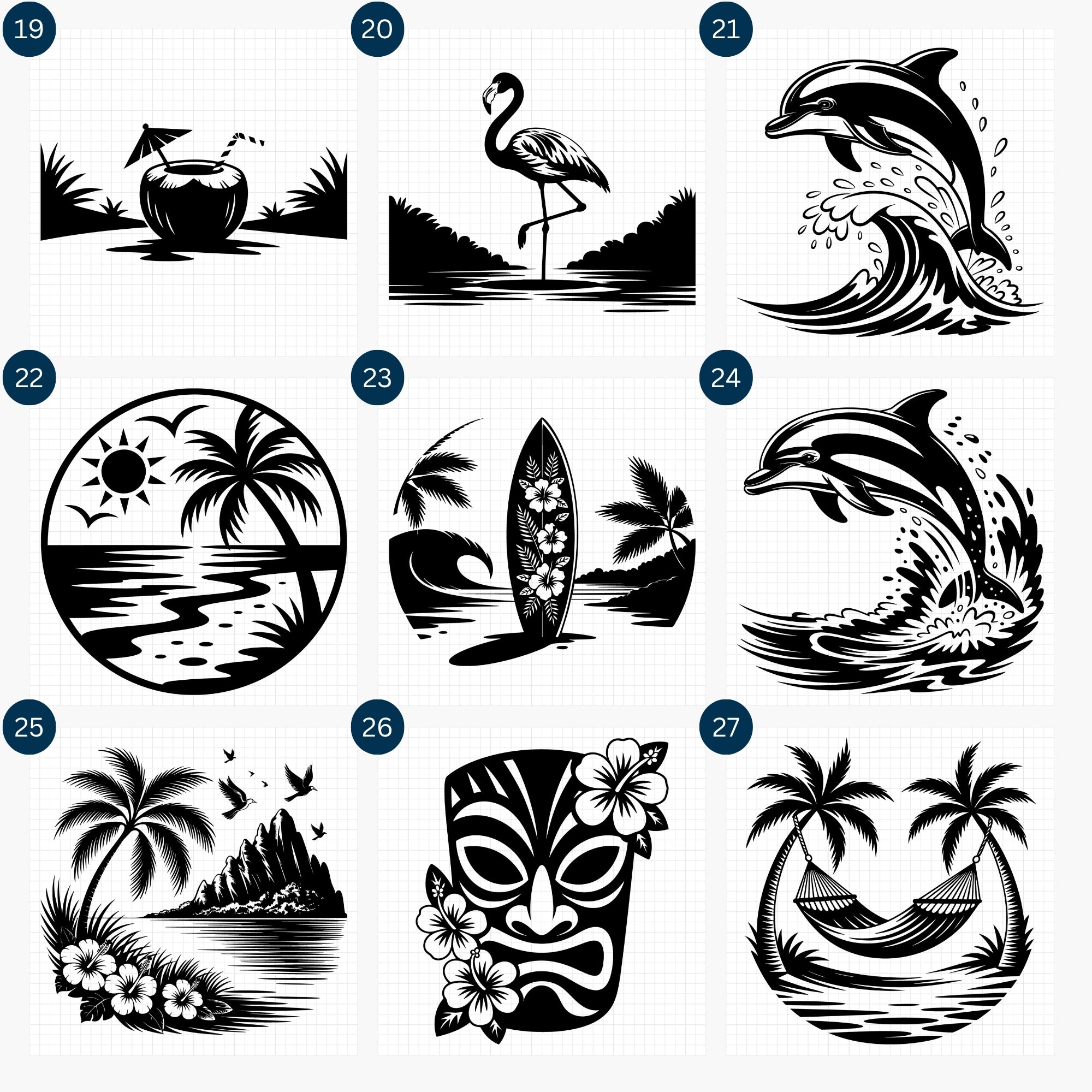 Beach SVG Bundle