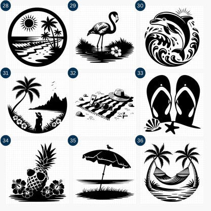Beach SVG Bundle