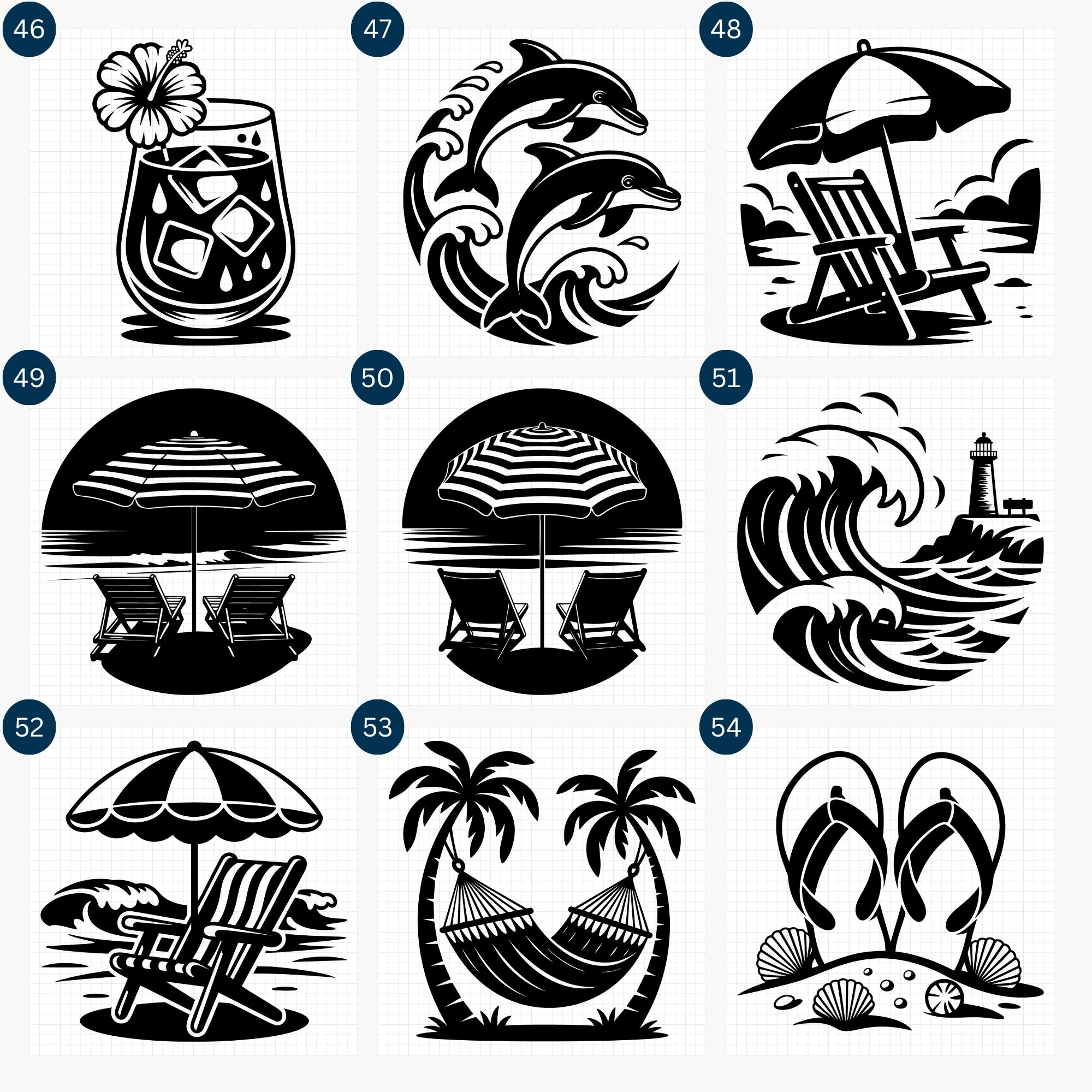 Beach SVG Bundle