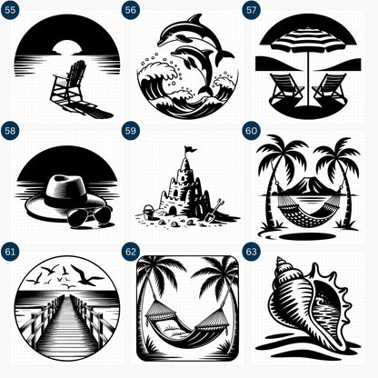 Beach SVG Bundle