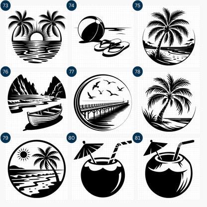 Beach SVG Bundle