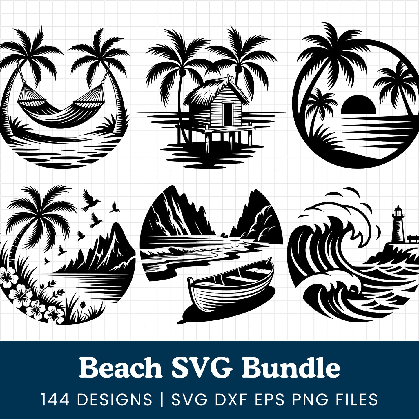 Beach SVG Bundle