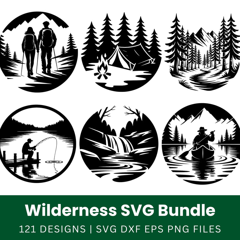 Wilderness SVG Bundle