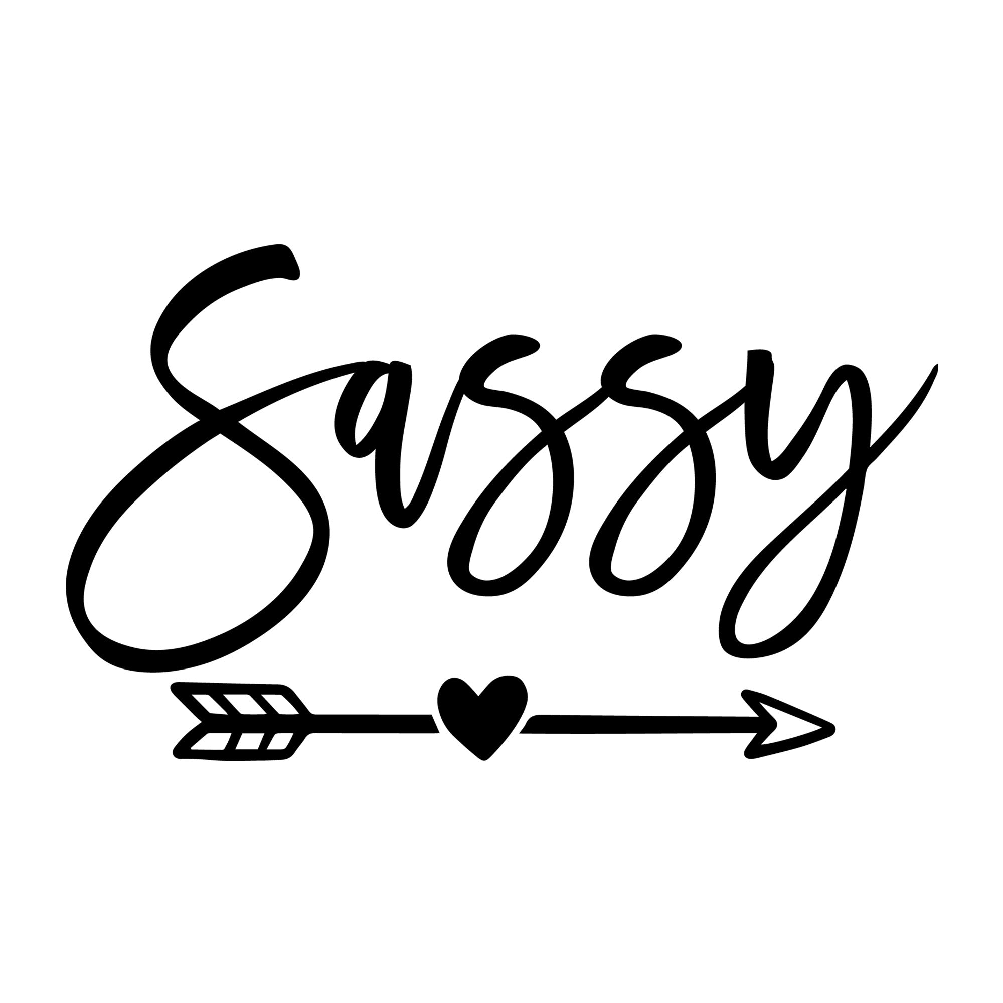 Sassy SVG design for Cricut, Silhouette, laser cutting, vinyl, sublimation, mom and me matching shirts, and family craft projects.