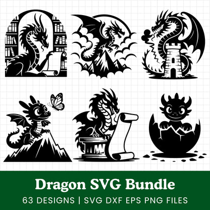 Dragon SVG Bundle