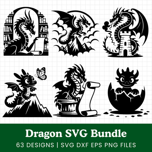 Dragon SVG Bundle