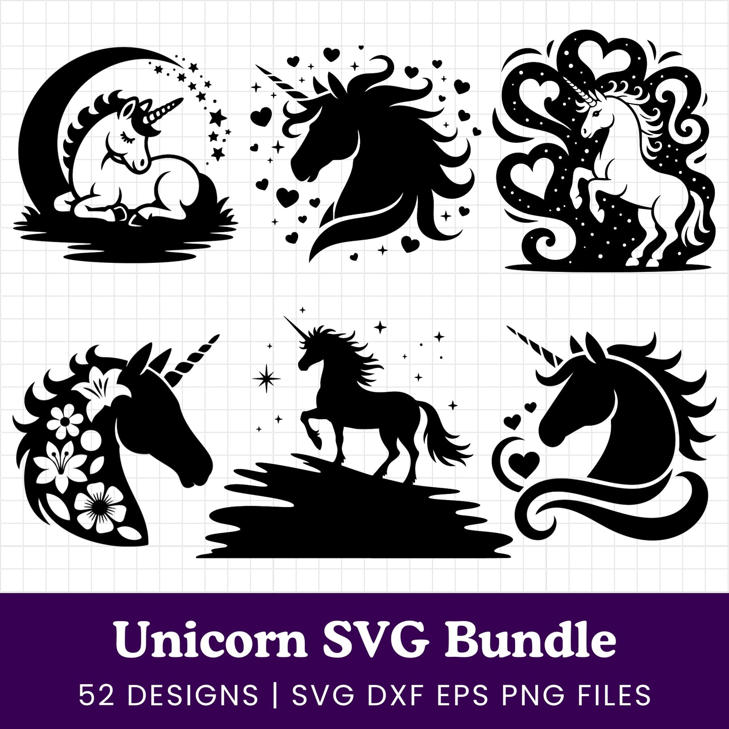 Unicorn SVG Bundle