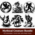 Mythical Creature SVG Bundle
