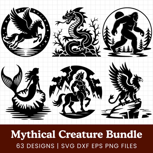 Mythical Creature SVG Bundle