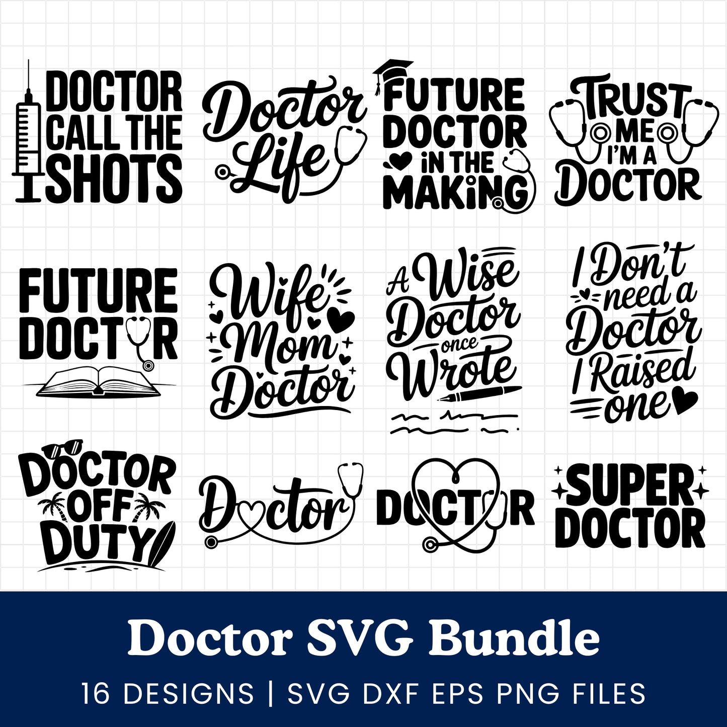 Doctor SVG Bundle