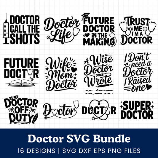 Doctor SVG Bundle