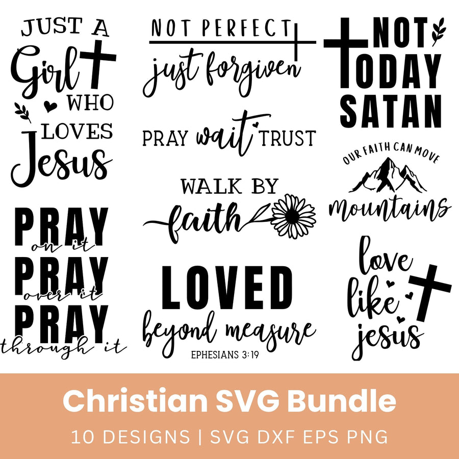 Christian SVG Bundle