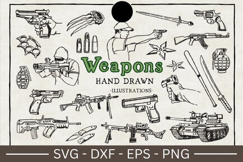 Weapons Illustration Pack