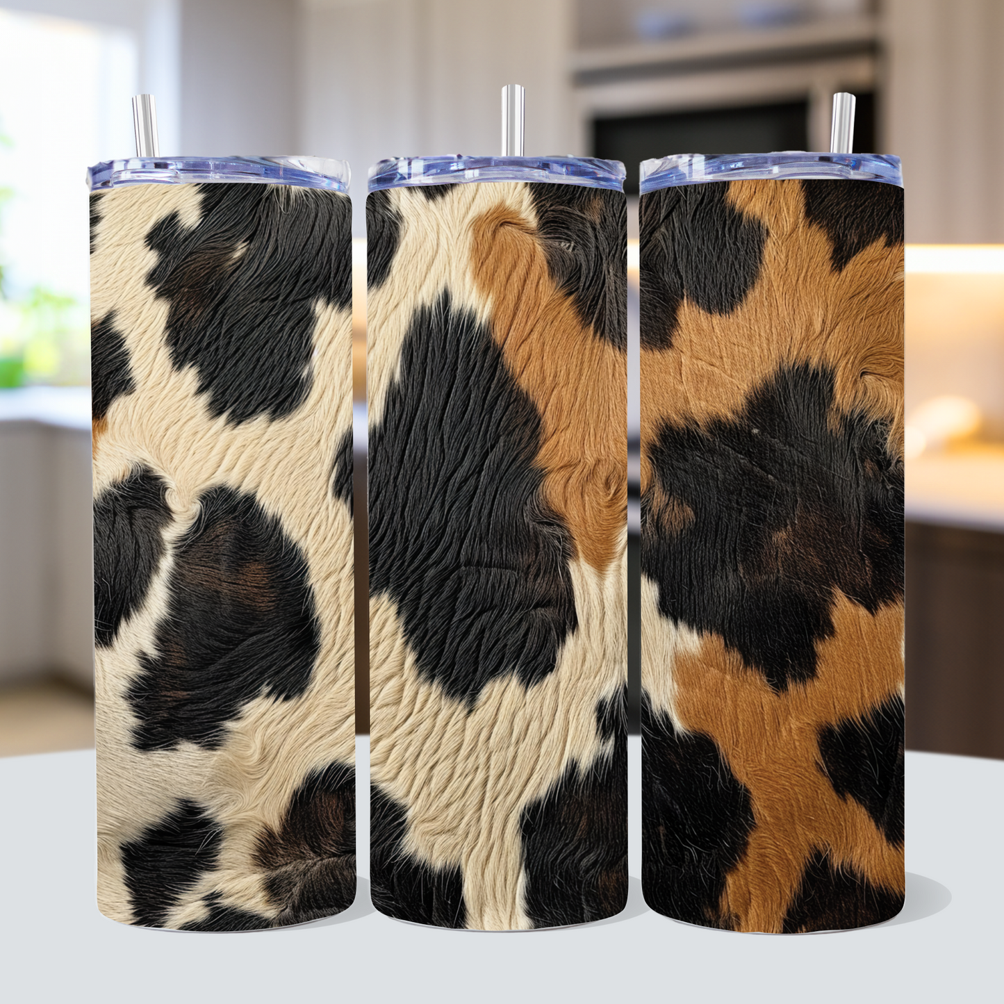 Animal Prints 20 oz Tumbler Wrap Bundle Sublimation PNG