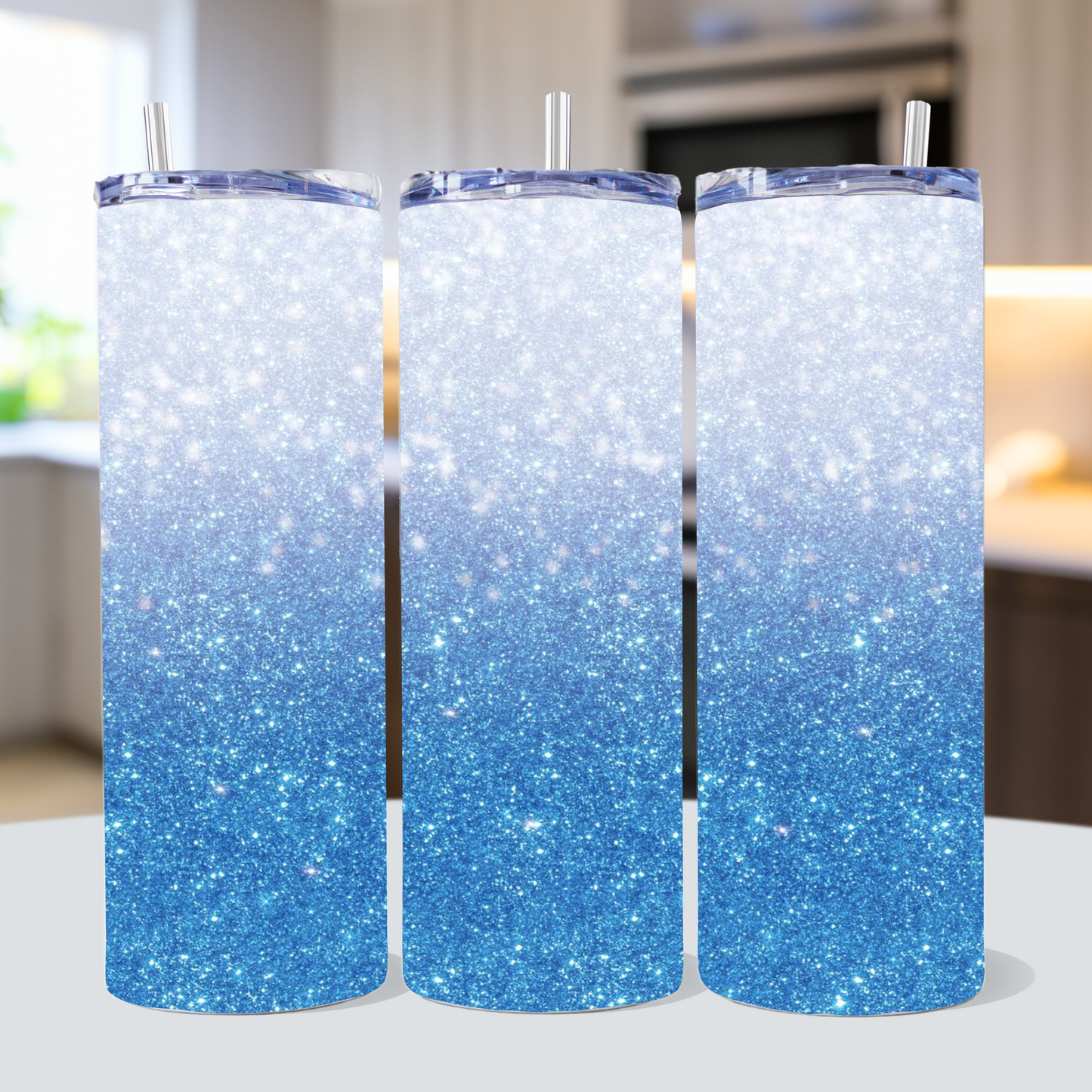 Ombre Glitter 20 oz Tumbler Wrap Bundle Sublimation Designs JPG