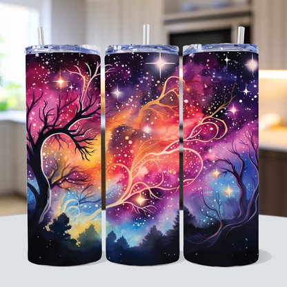 Watercolor 20oz Tumbler Wrap Bundle Sublimation Designs JPG
