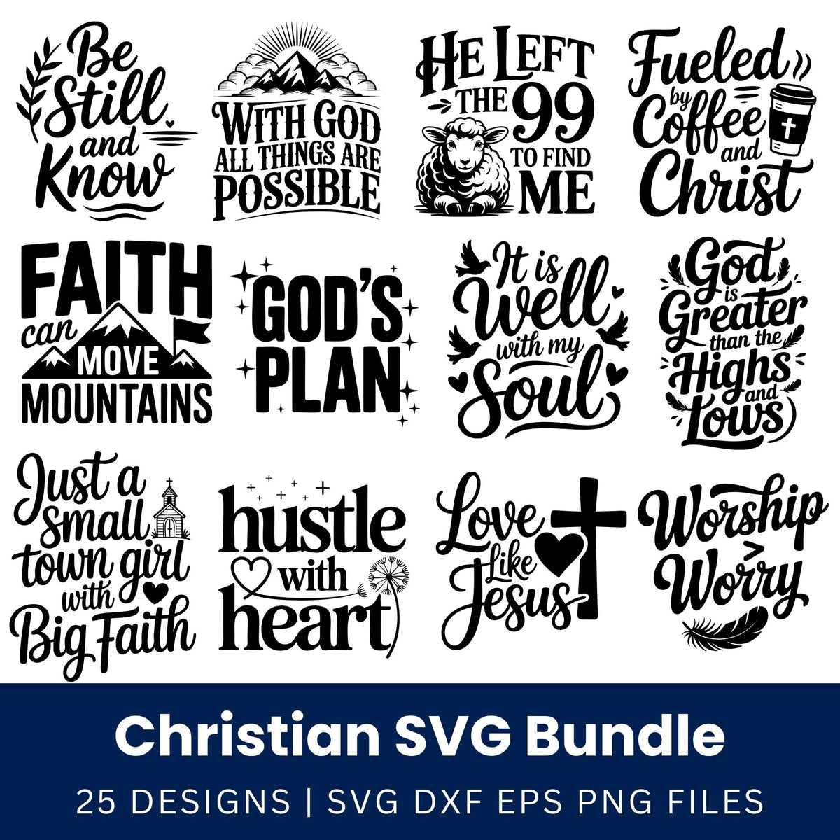 Christian SVG Bundle
