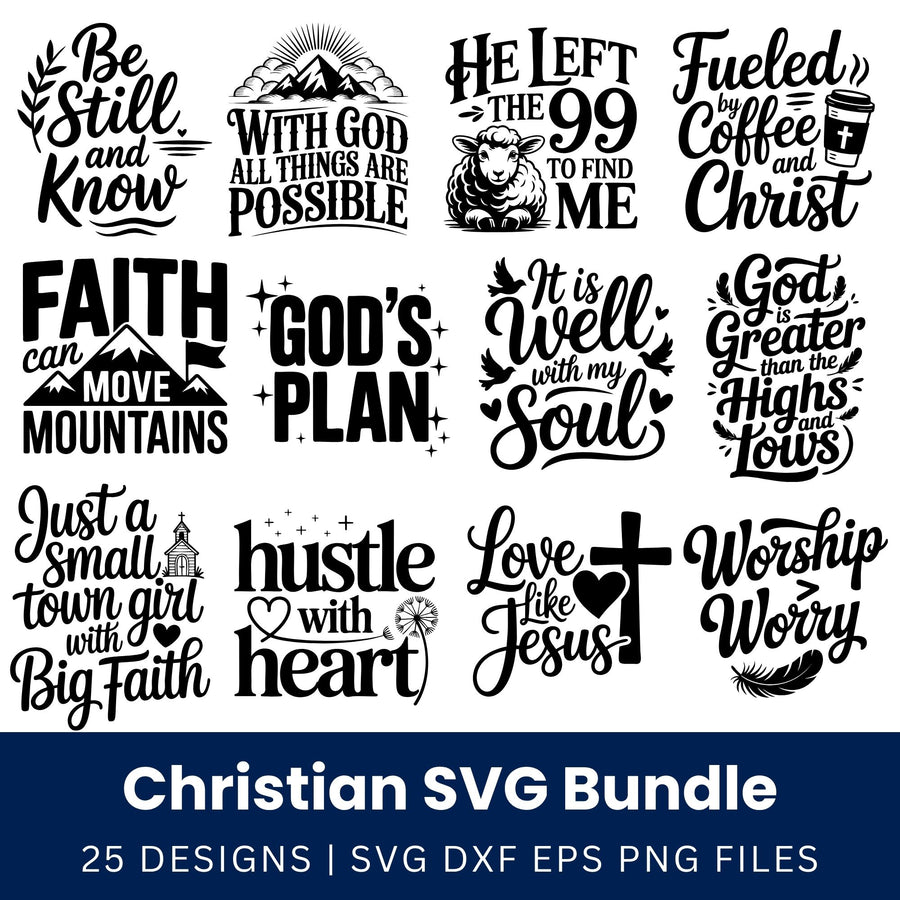 Christian SVG Bundle
