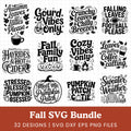 Fall SVG Bundle