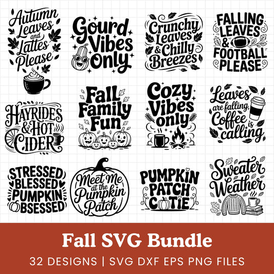 Fall SVG Bundle