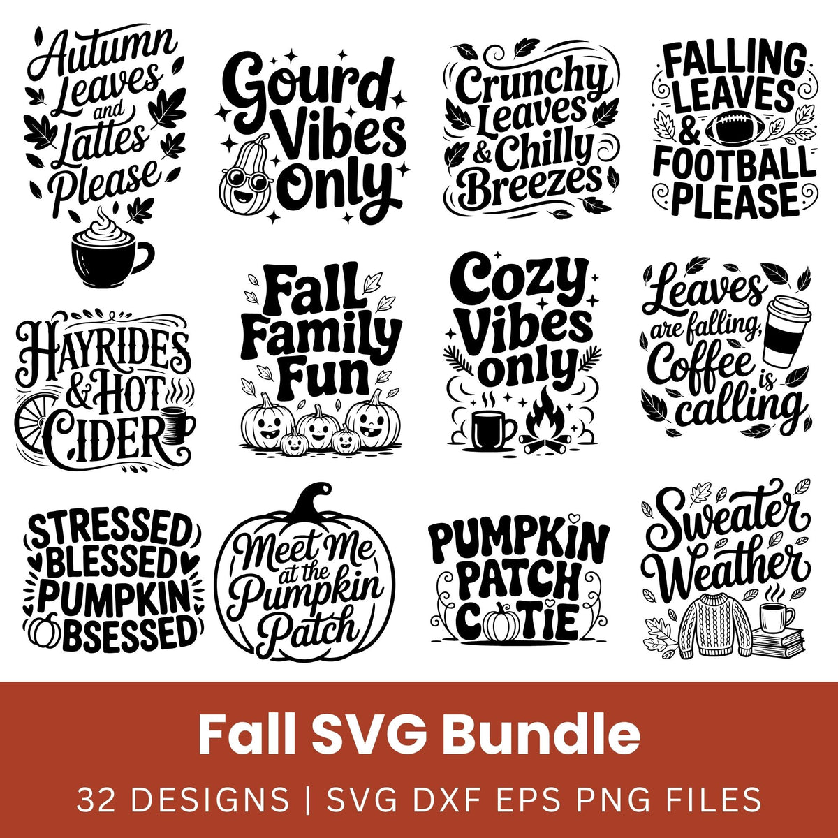 Fall SVG Bundle