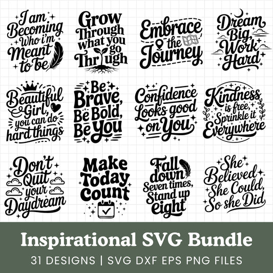 Inspirational SVG Bundle