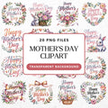 Mother's Day Clipart Pack PNG