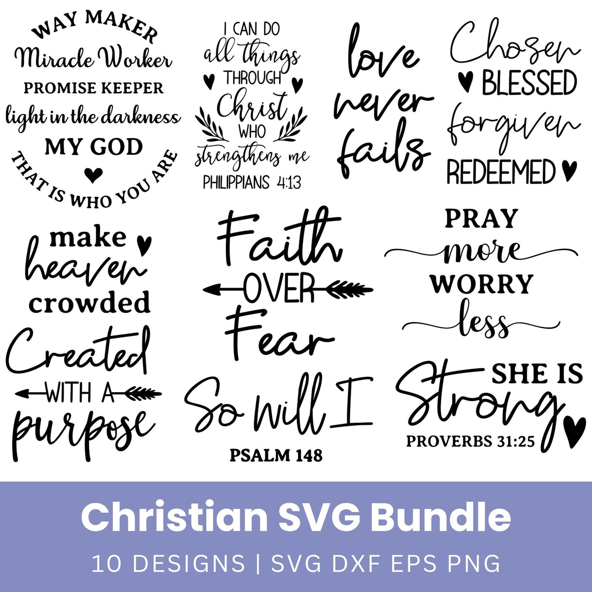 Christian SVG Bundle