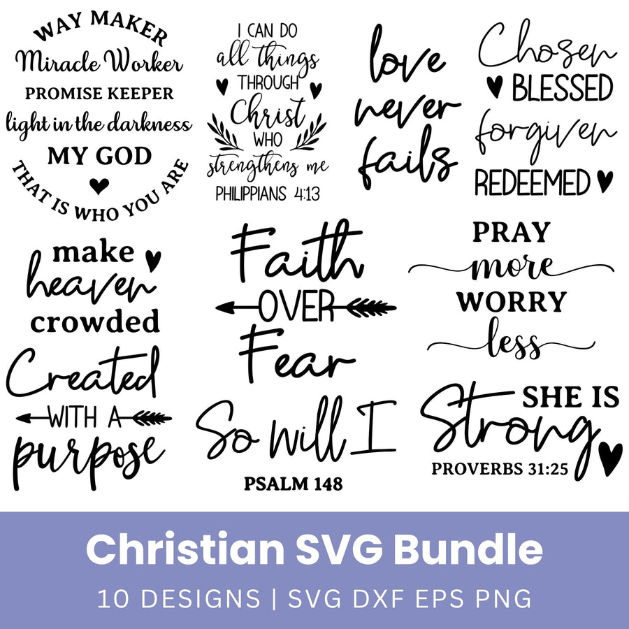 Christian SVG Bundle