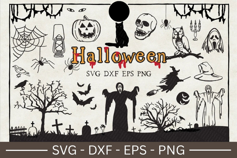 Halloween Illustration Pack