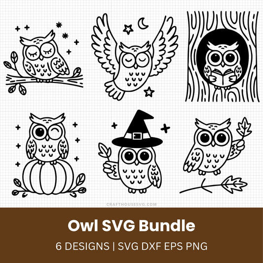 Owl SVG Bundle