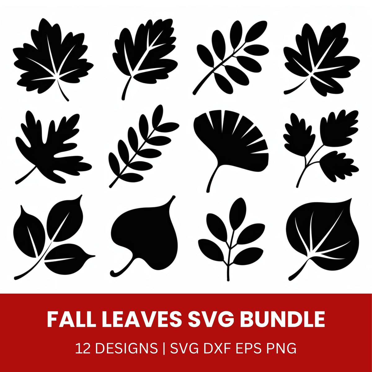 Fall Leaves SVG Bundle