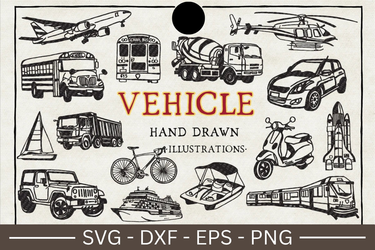 Vehicle Illustration Pack