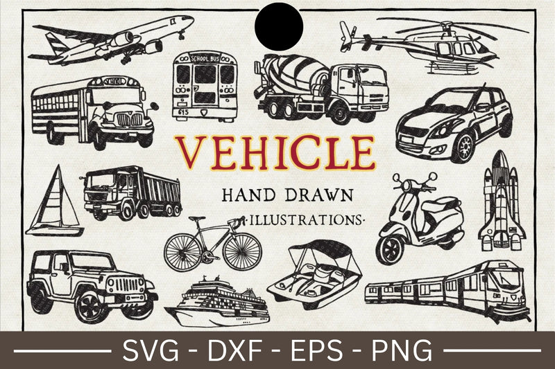 Vehicle Illustration Pack