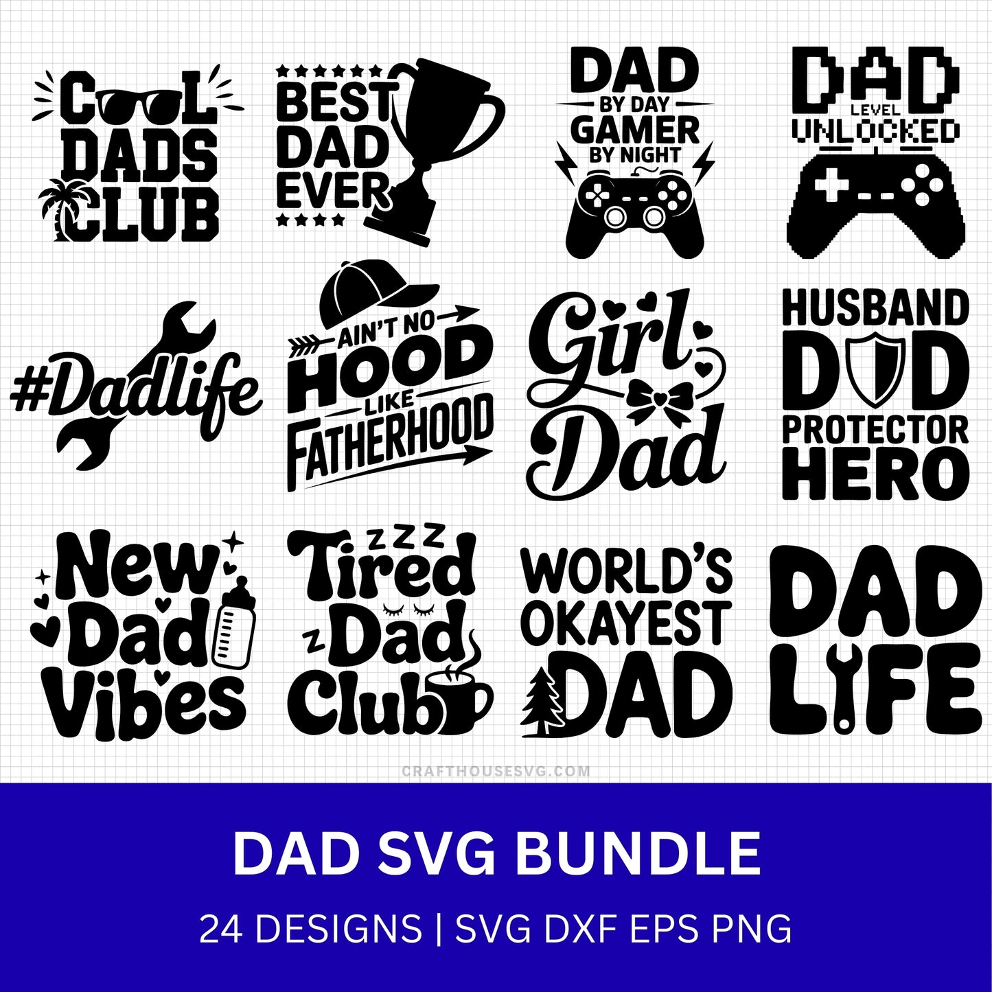Dad SVG Bundle