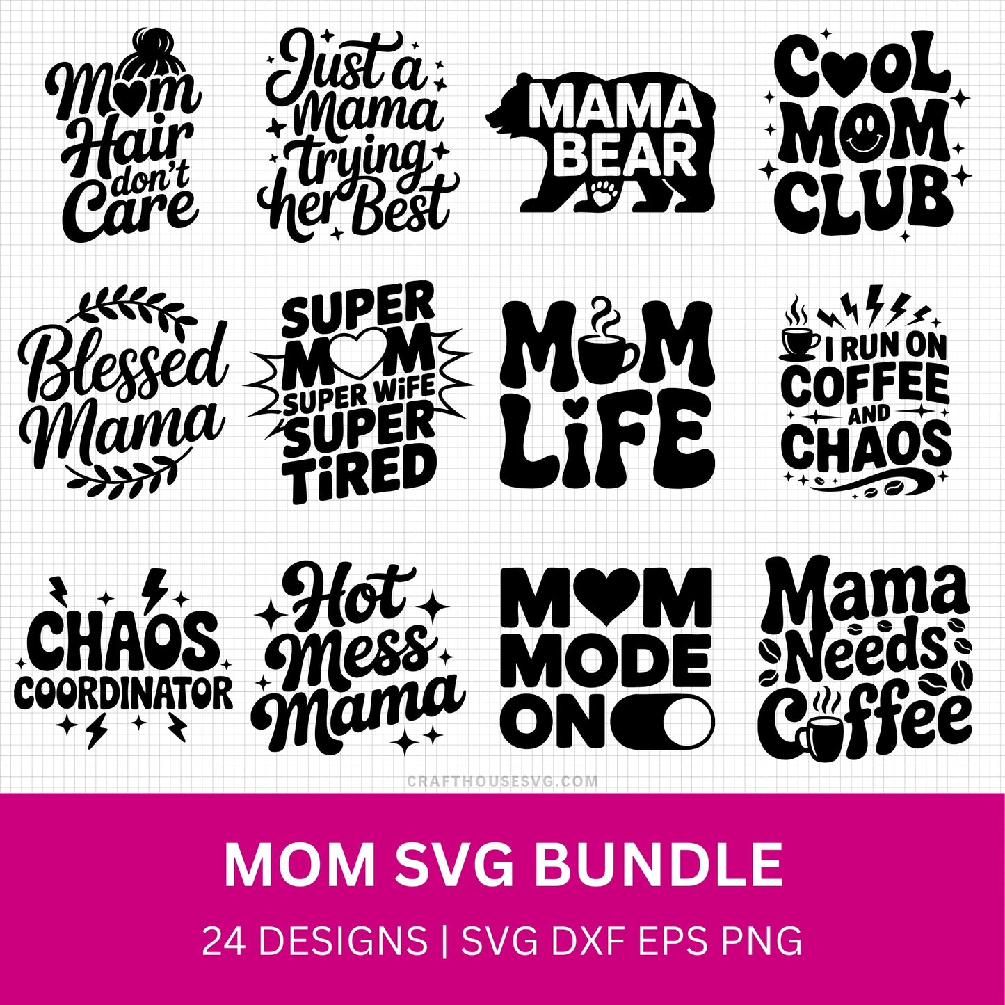 Mom SVG Bundle
