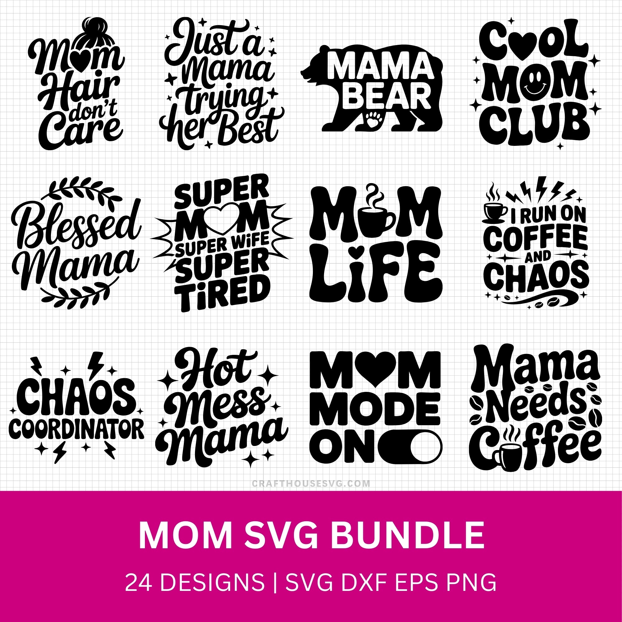 Mom SVG Bundle