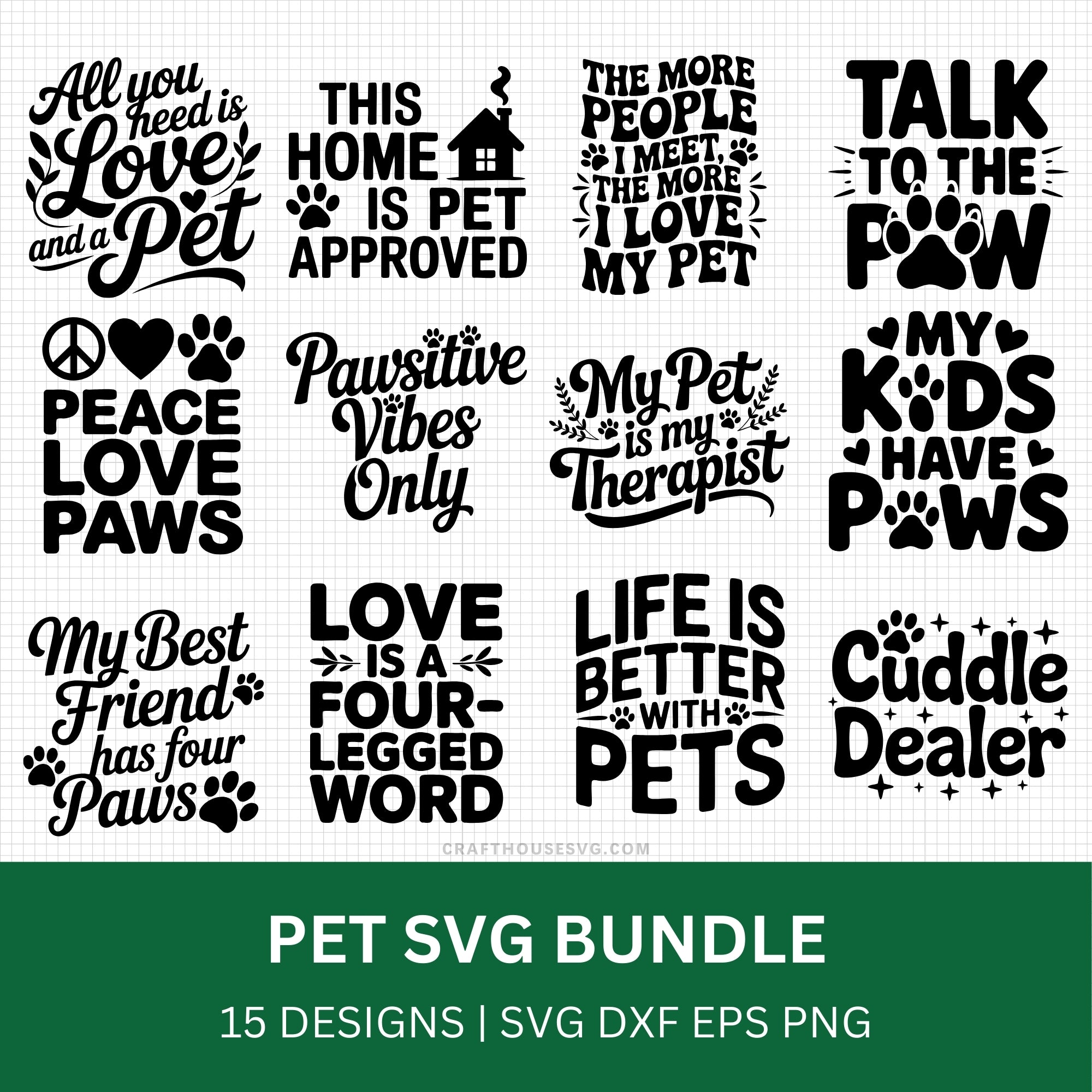 Pet SVG Bundle