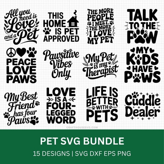 Pet SVG Bundle