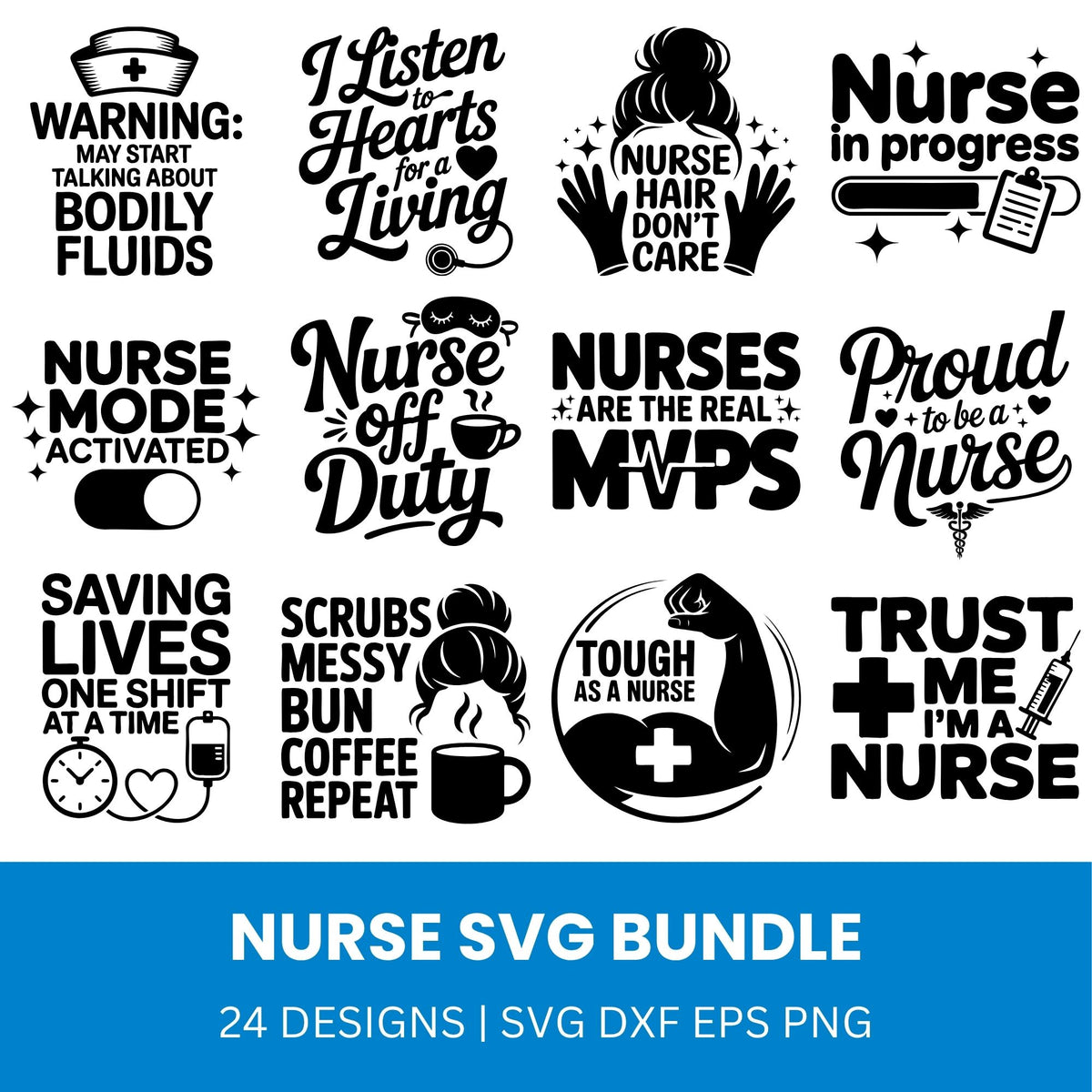 Nurse SVG Bundle