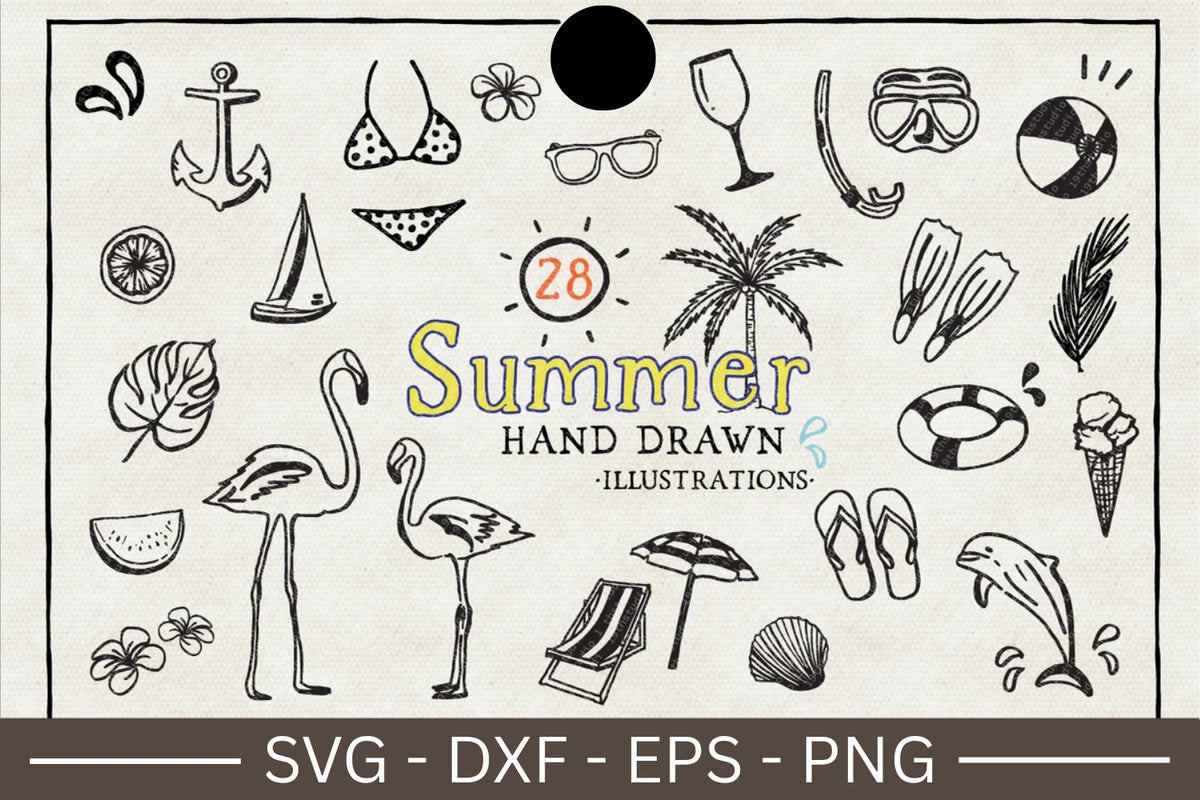 Summer Illustration Pack